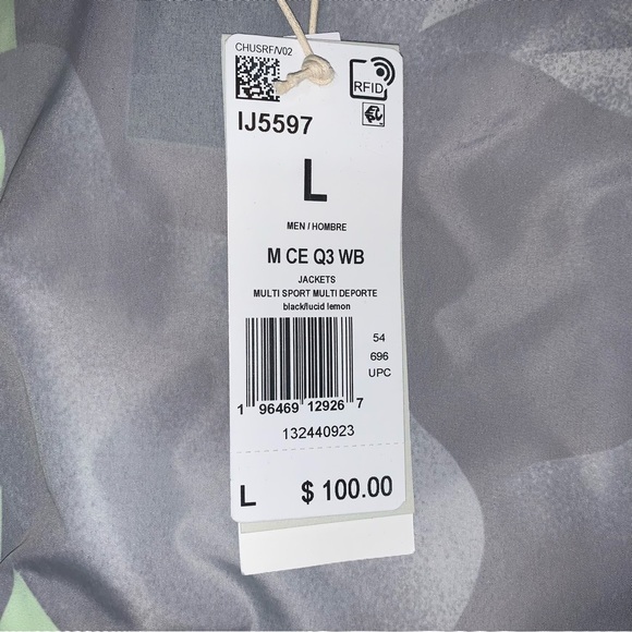 Adidas City Escape Q3 Windbreaker Multi Sport Jacket-Size L New - Picture 12 of 14